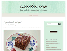 Tablet Screenshot of overeten.com